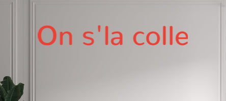 Benutzerdefinierter Text: On s